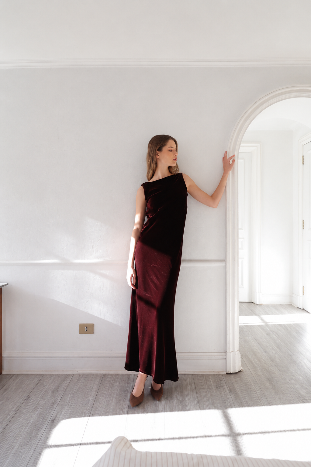 Vestido Inés Ladrillo