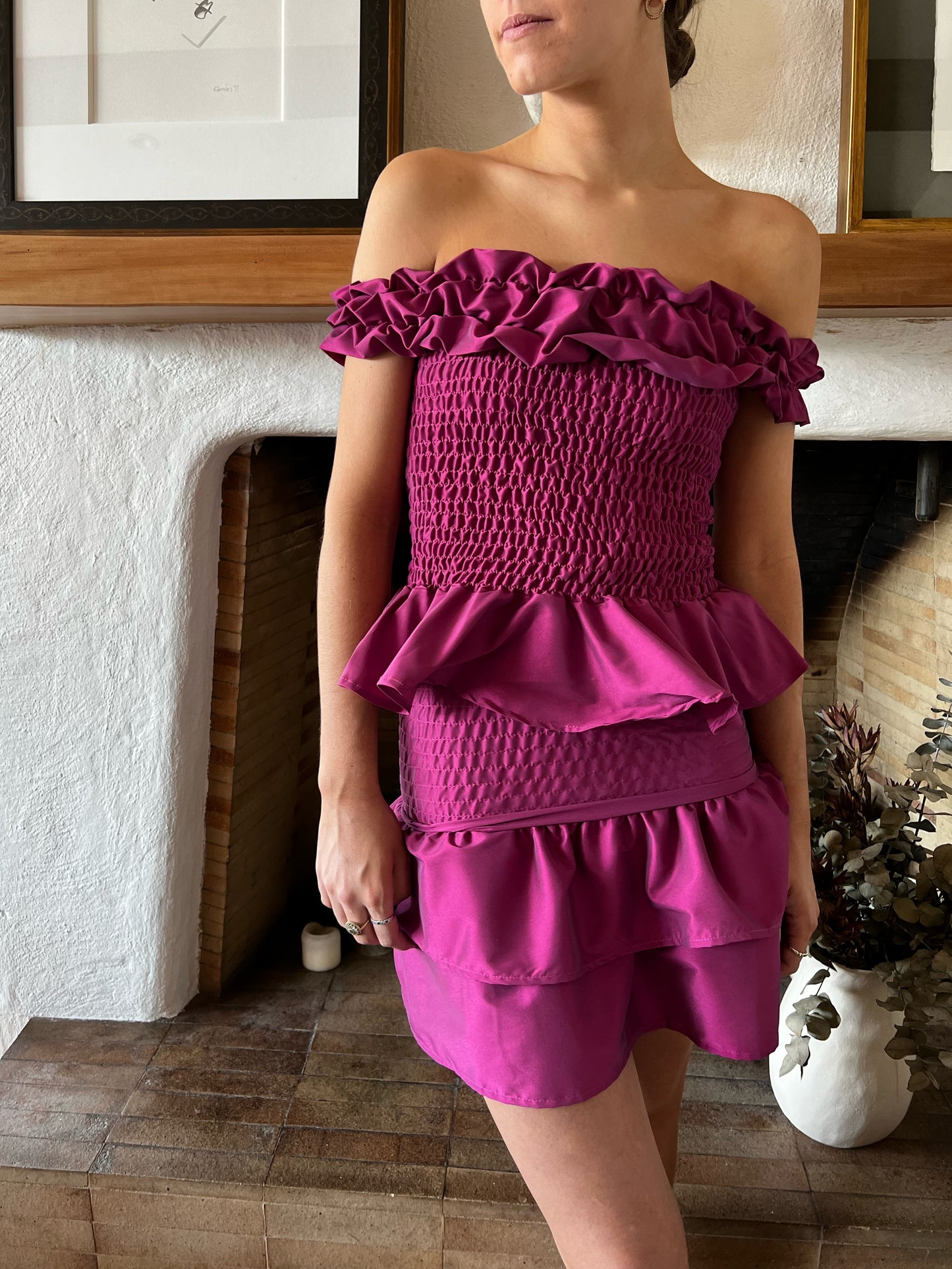 Blusa Daisy Bugambilia