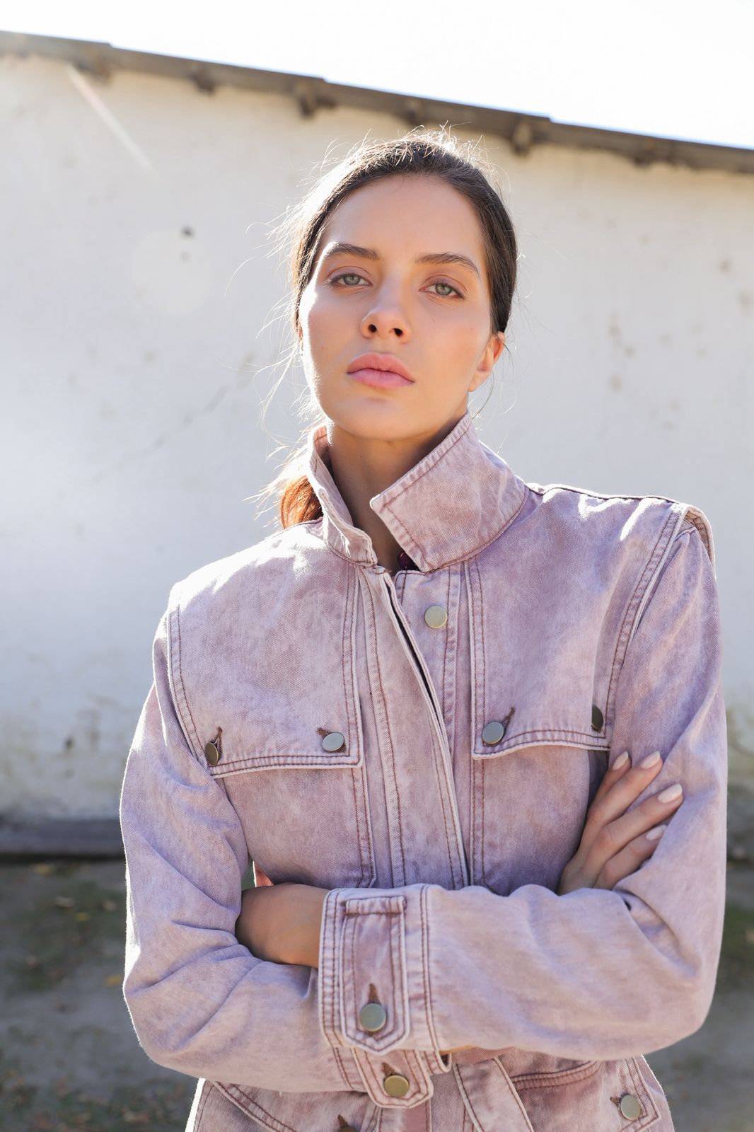 Pre-Order Chaqueta Alberta Ciruela (entrega 16 Junio)