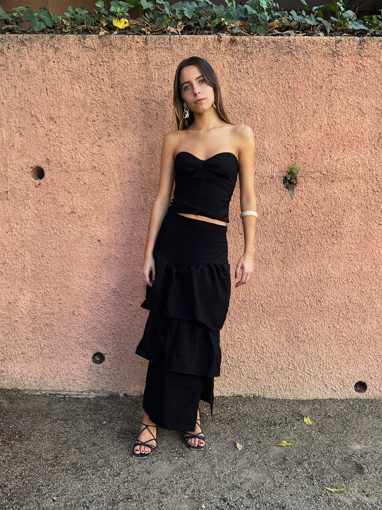Pollera Elisa Negra