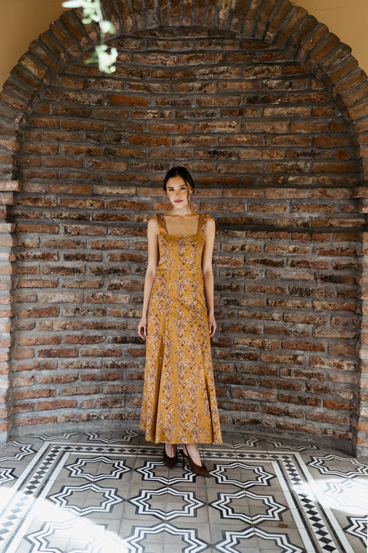 Vestido Carmen Paisley