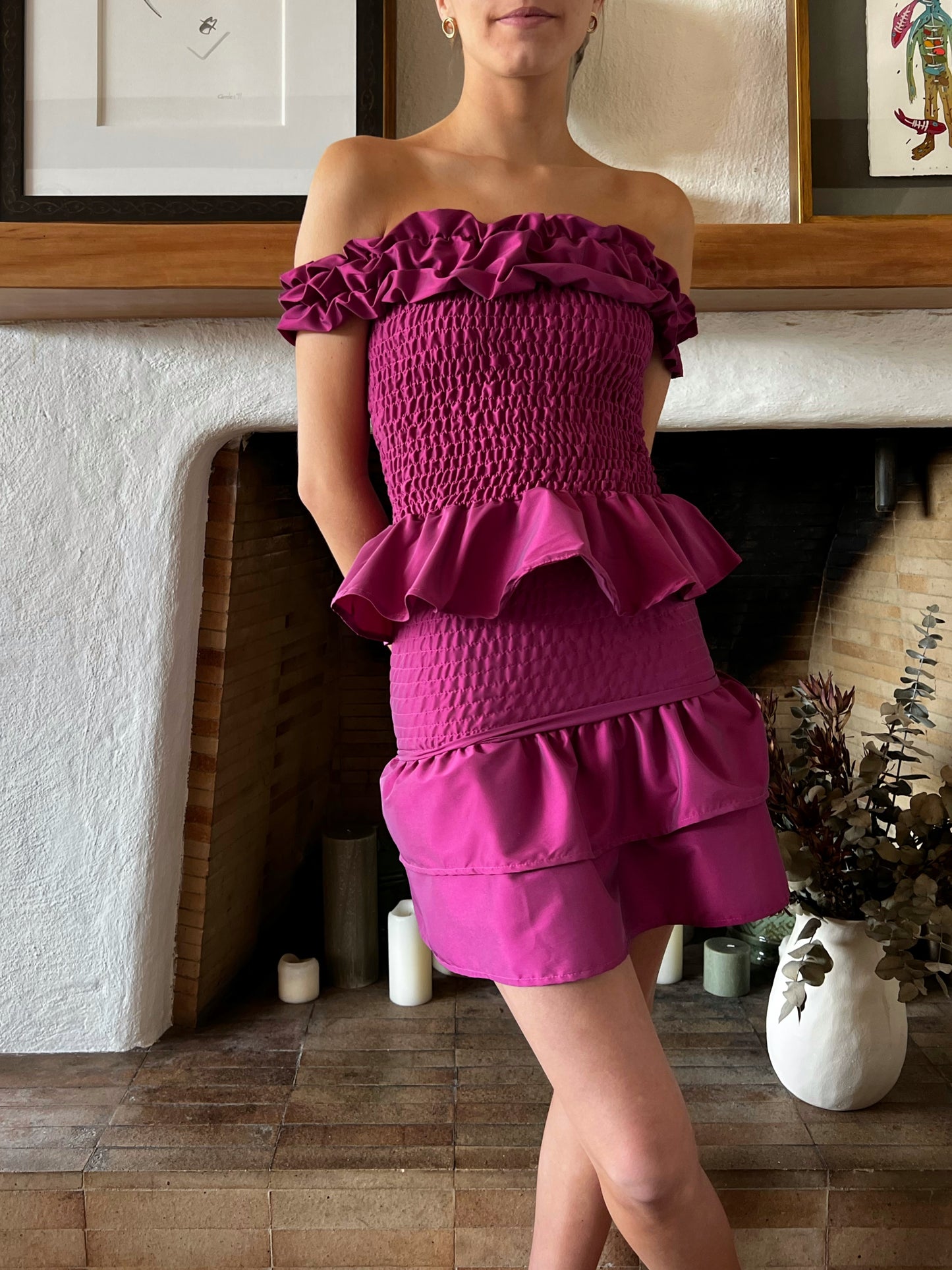 Blusa Daisy Bugambilia