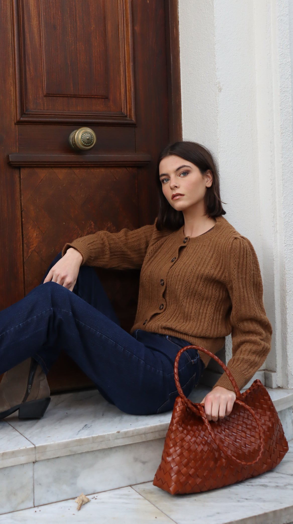 Cardigan Mila Terracota
