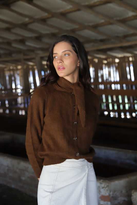 Cardigan Chloe Chocolate