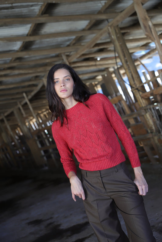 Sweater María Ladrillo