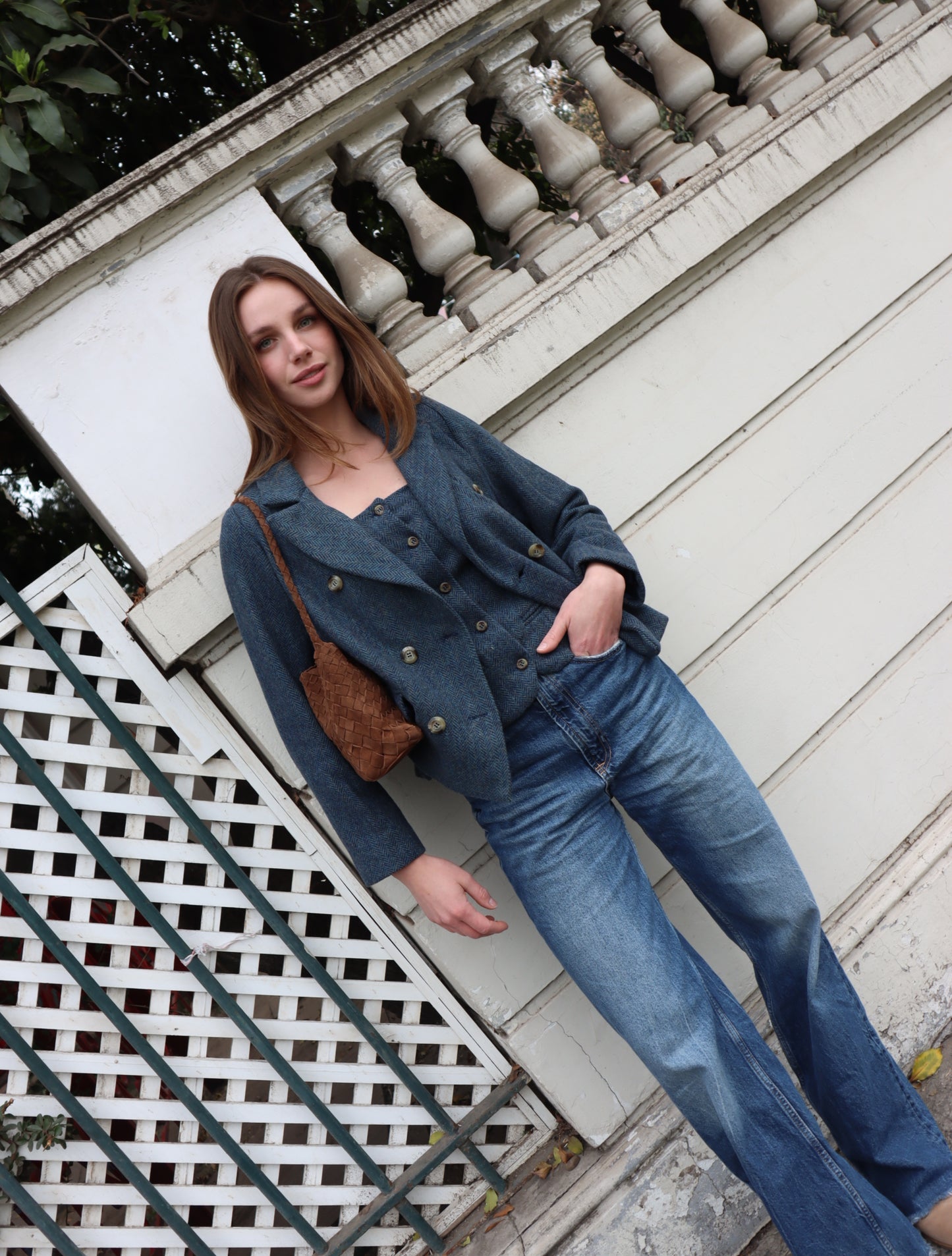 Blazer Cayetana Indigo
