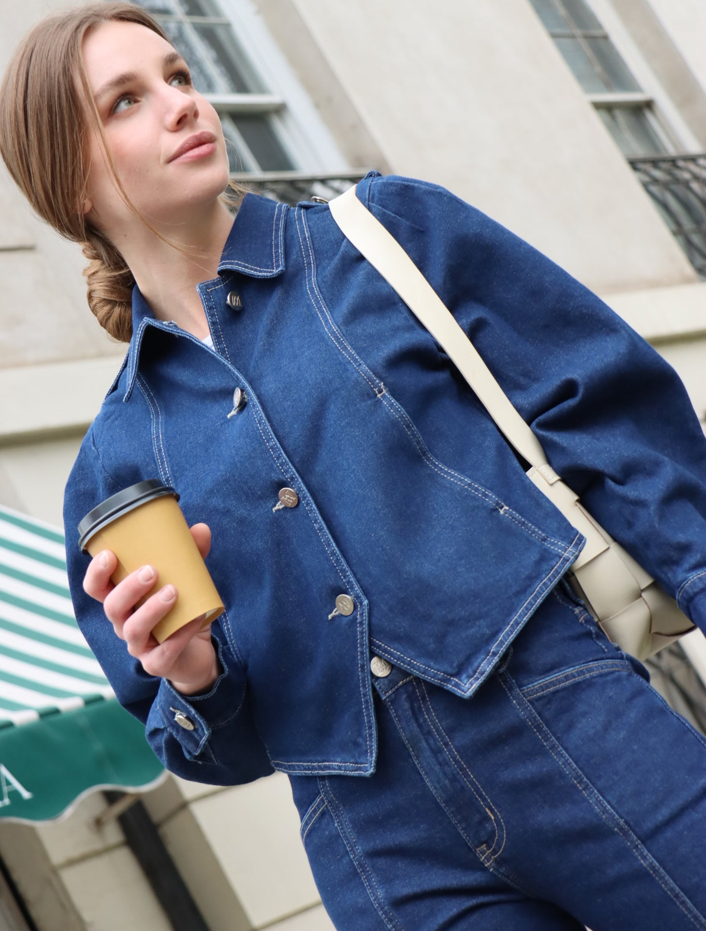 Chaqueta Denim Isabel Indigo