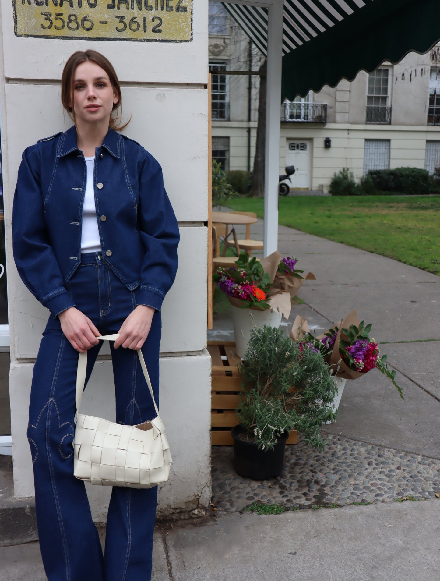 Chaqueta Denim Isabel Indigo