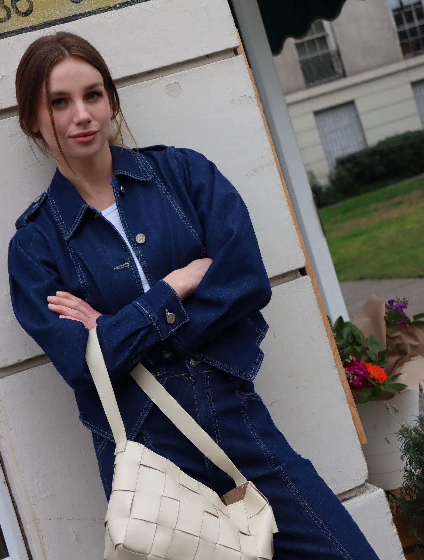Chaqueta Denim Isabel Indigo