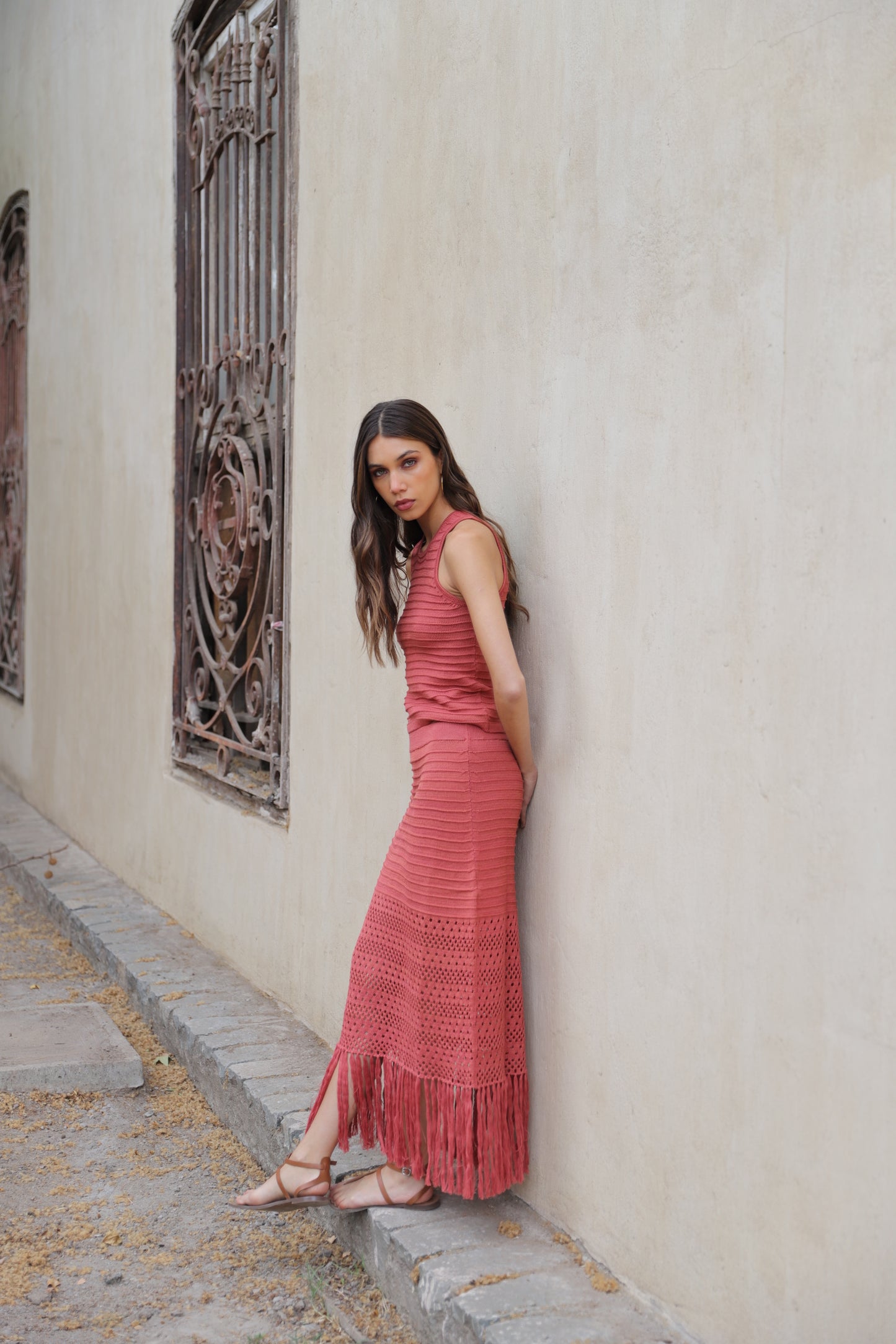 Blusa Paola Terracota