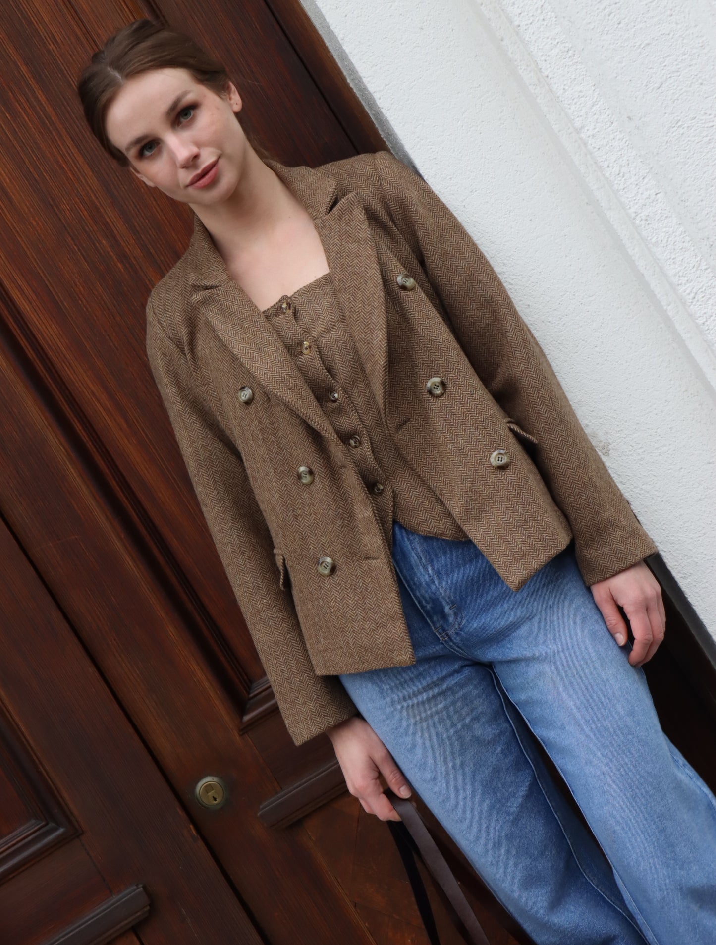 Blazer Cayetana Camel