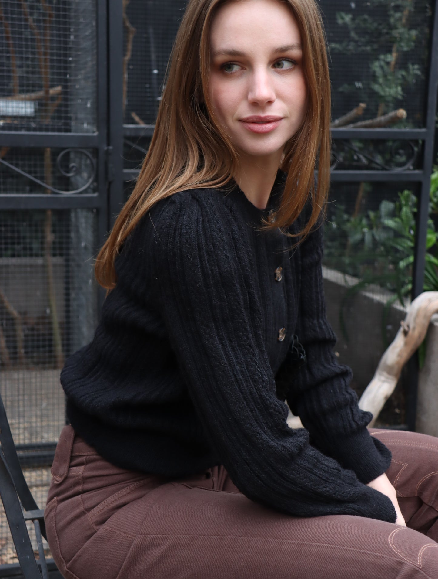 Cardigan Mila Negro
