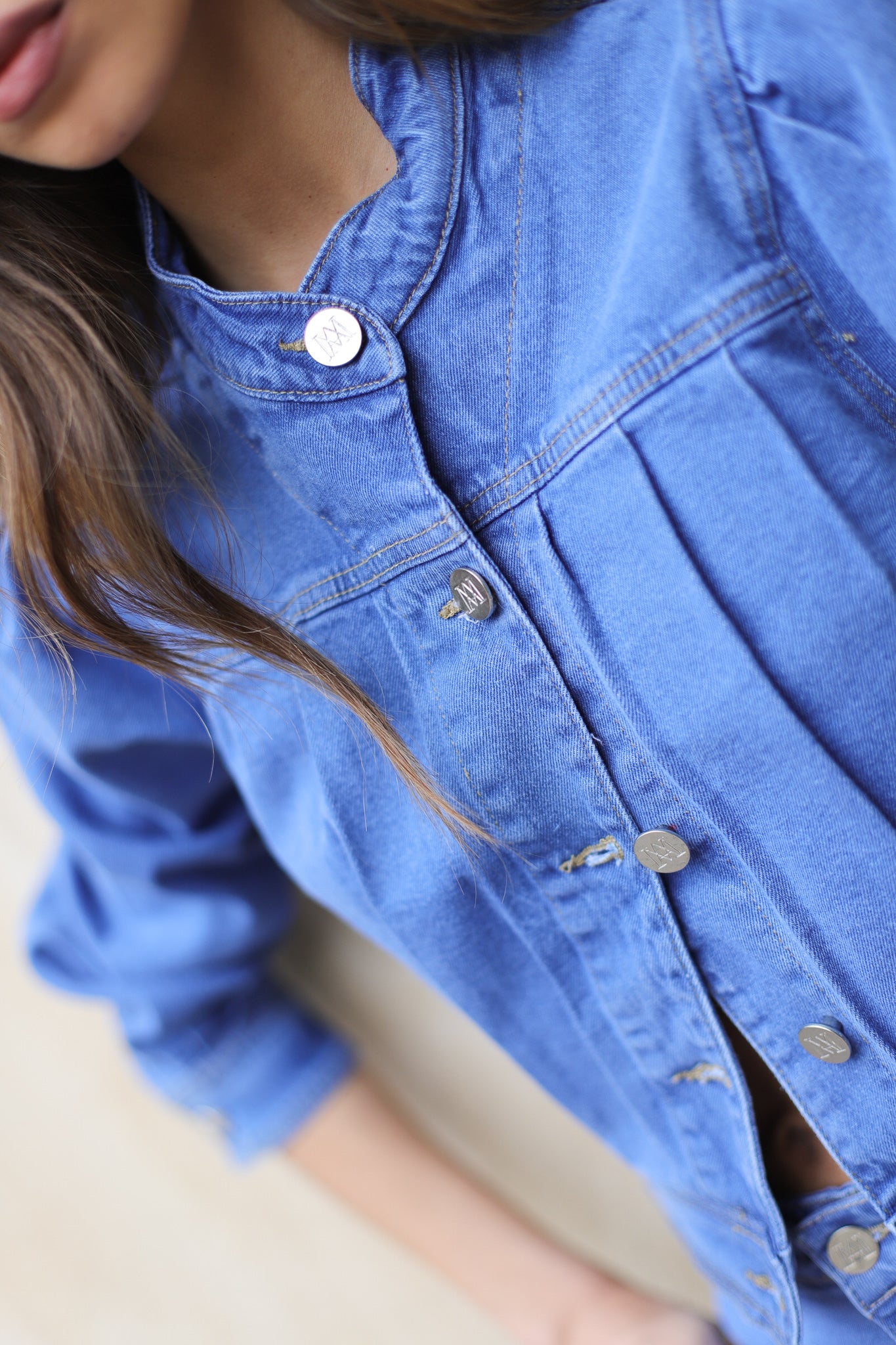 Chaqueta Lorea Celeste