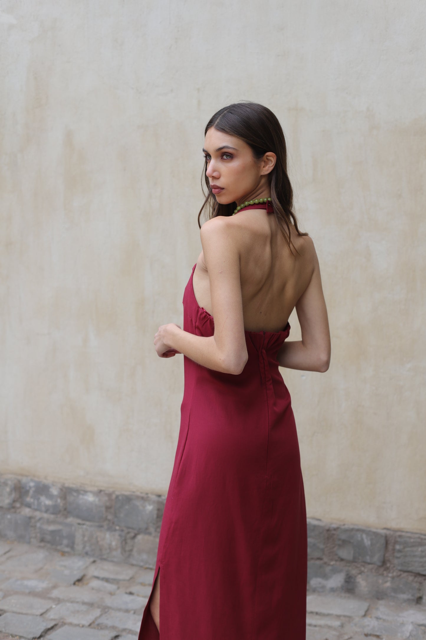 Vestido Tania Burdeo