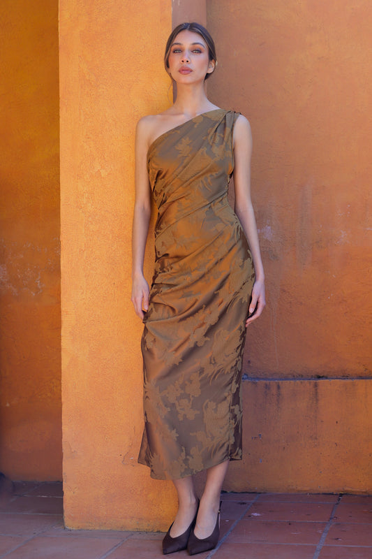 Vestido Mariel Café