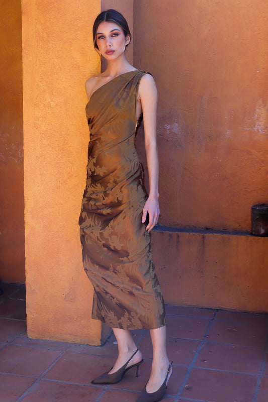 Vestido Mariel Café