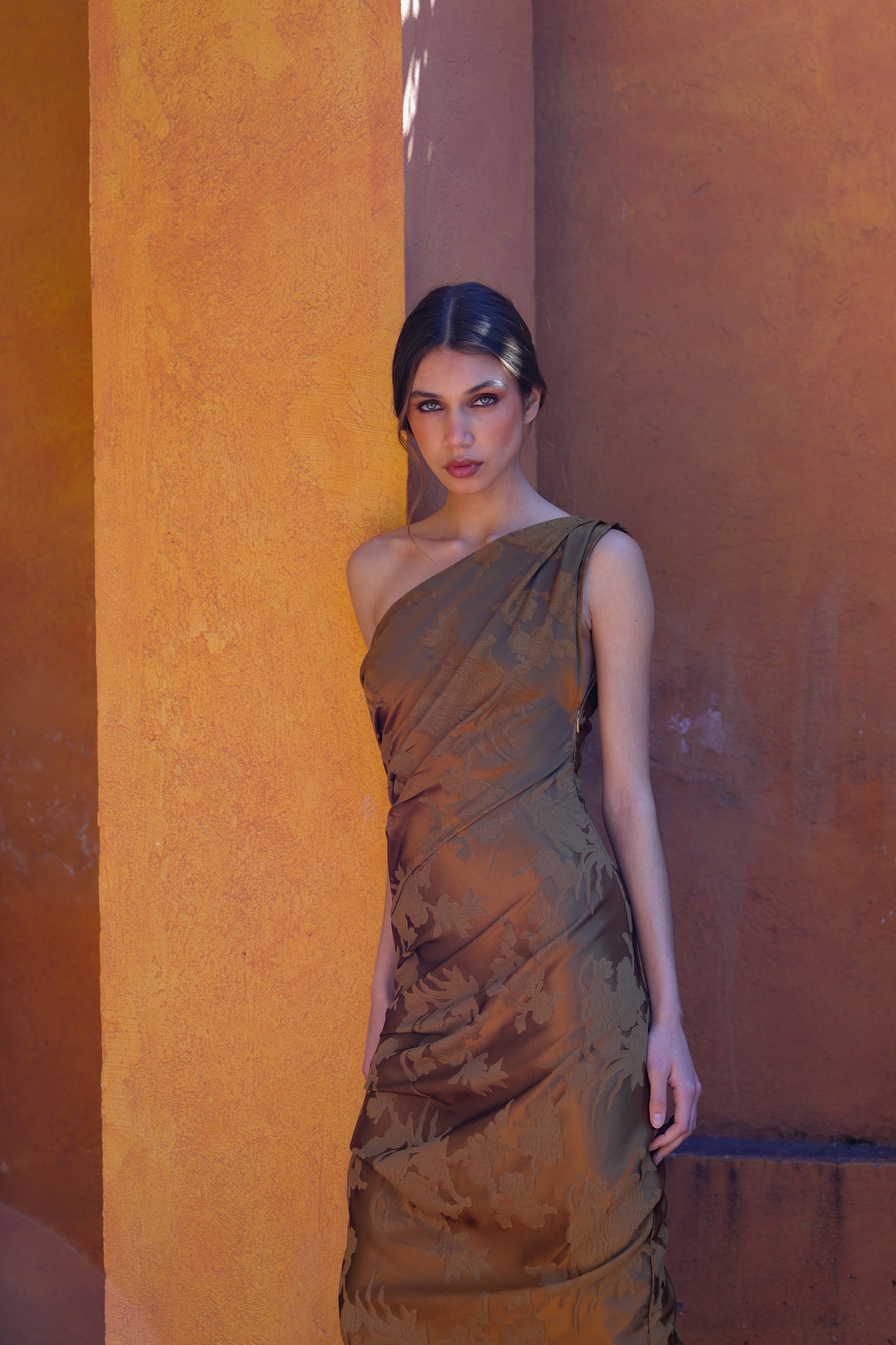 Vestido Mariel Café