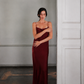 Vestido Belen Burdeo