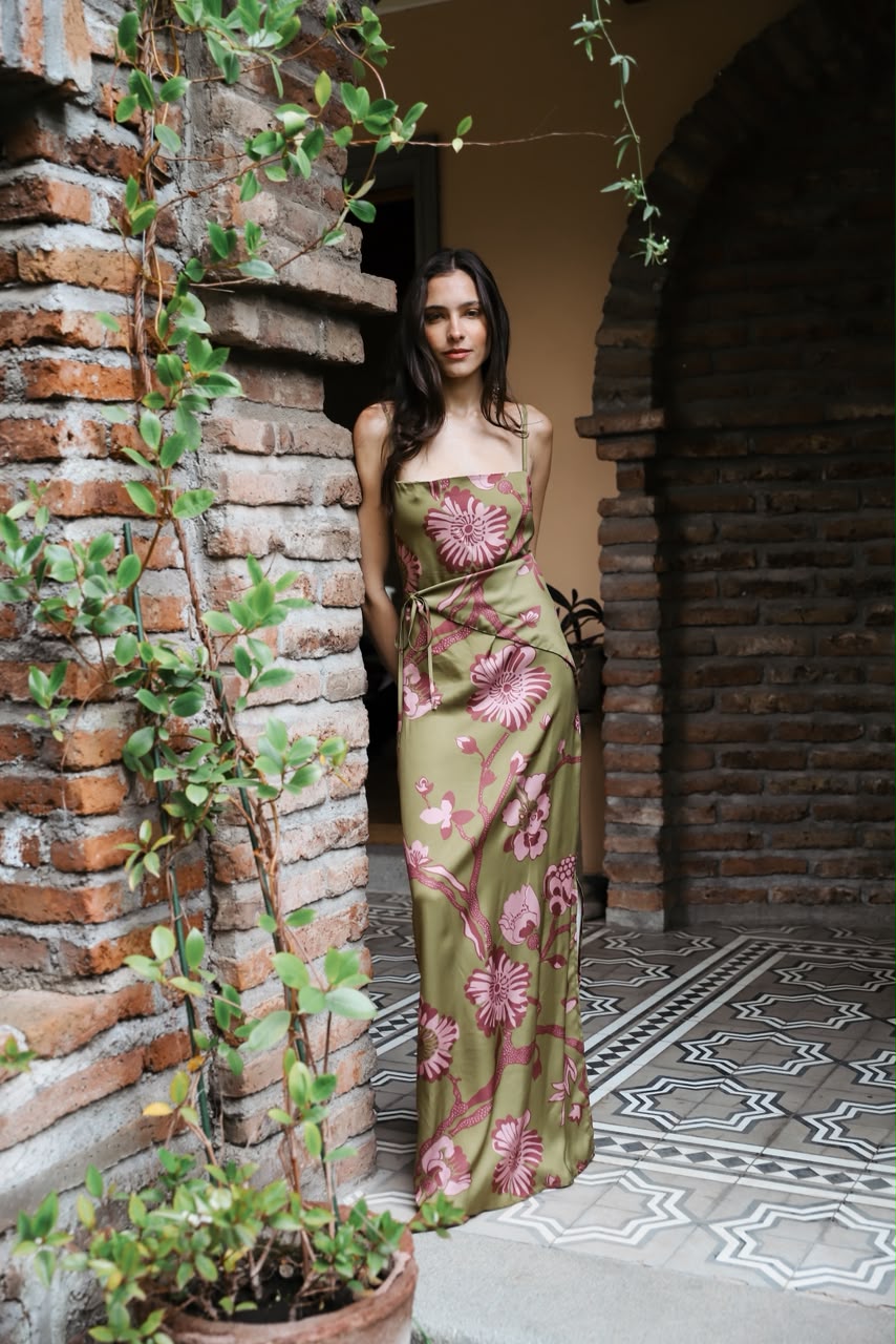 Vestido Eloísa Pistaccio