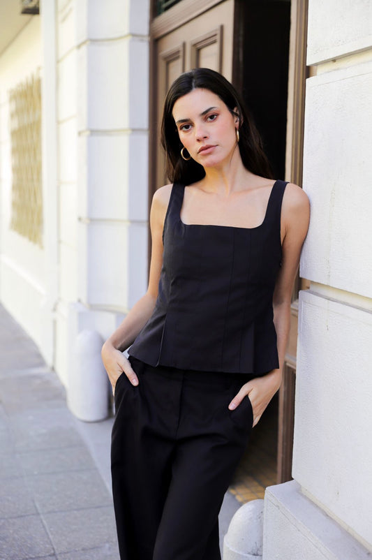Blusa Elena Negra