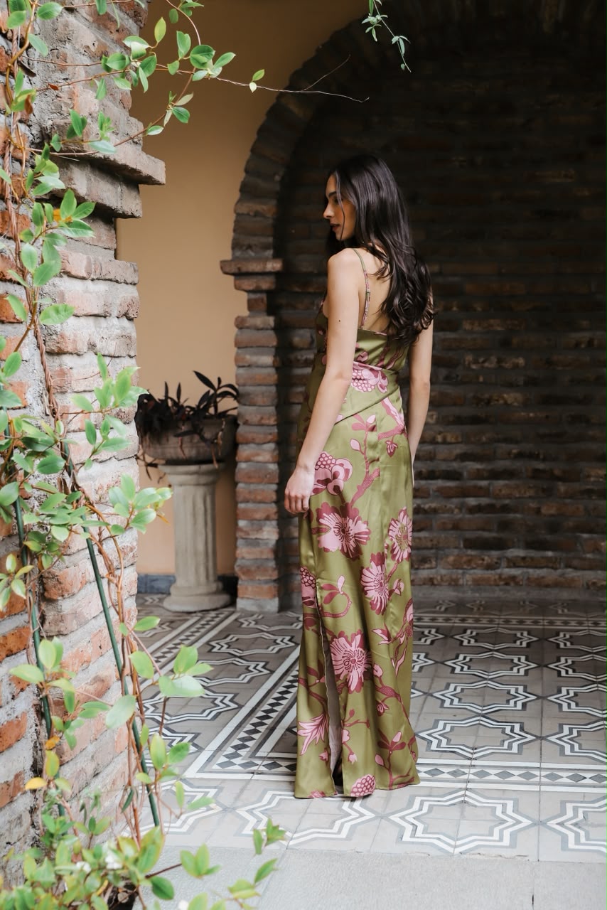 Vestido Eloísa Pistaccio