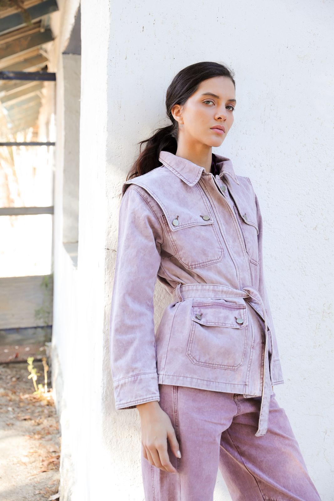 Pre-Order Chaqueta Alberta Ciruela (entrega 16 Junio)