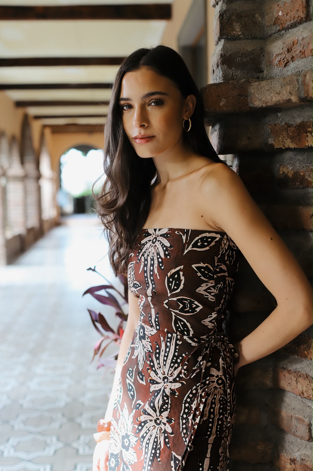 Vestido Amparo Ladrillo