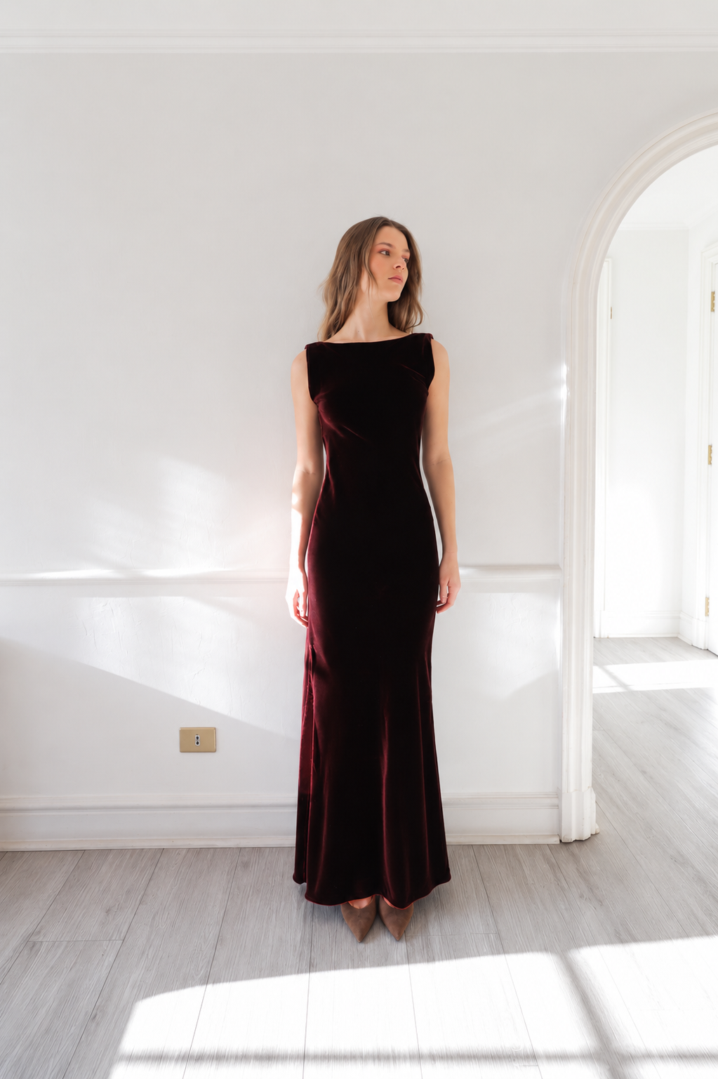 Vestido Inés Ladrillo