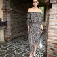 Pollera Cecilia Black Paisley