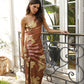 Vestido Mariel Terracota