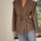 Chaqueta Lana Camille Camel