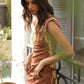 Vestido Mariel Terracota