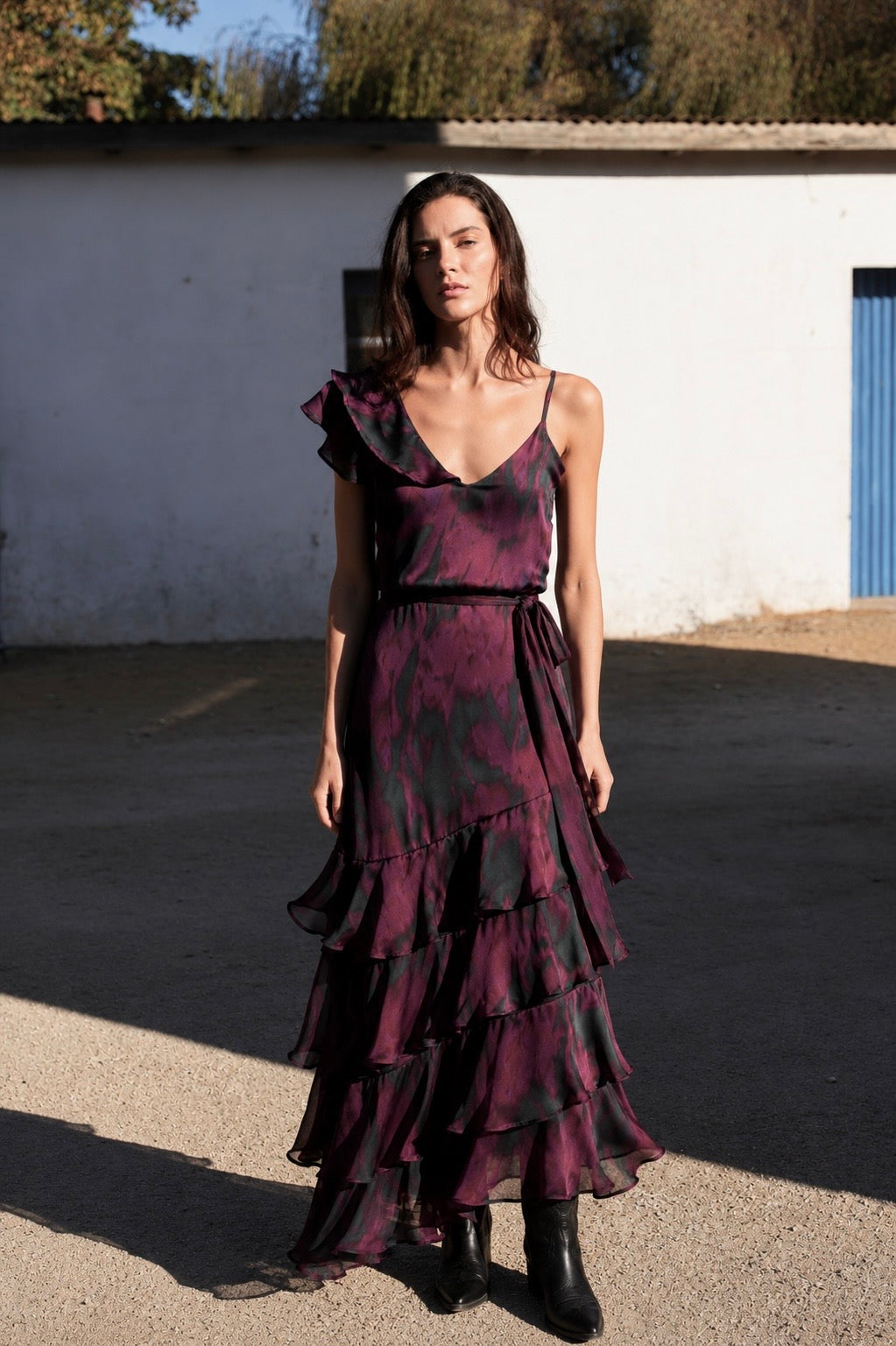 Vestido Luisa Prune Flowers