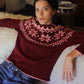 Sweater Mía Burgundy