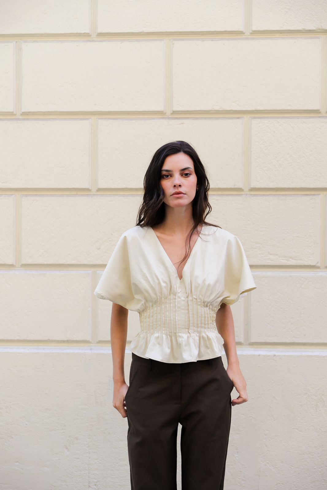Blusa Luisa Cruda