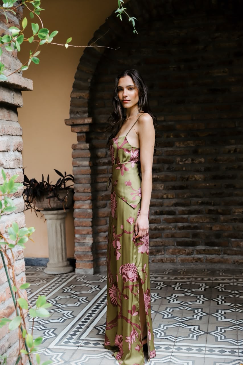 Vestido Eloísa Pistaccio
