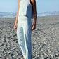Pantalon Praia Celeste