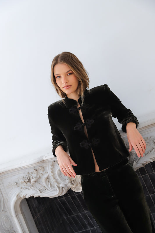 Chaqueta Inés Grafito