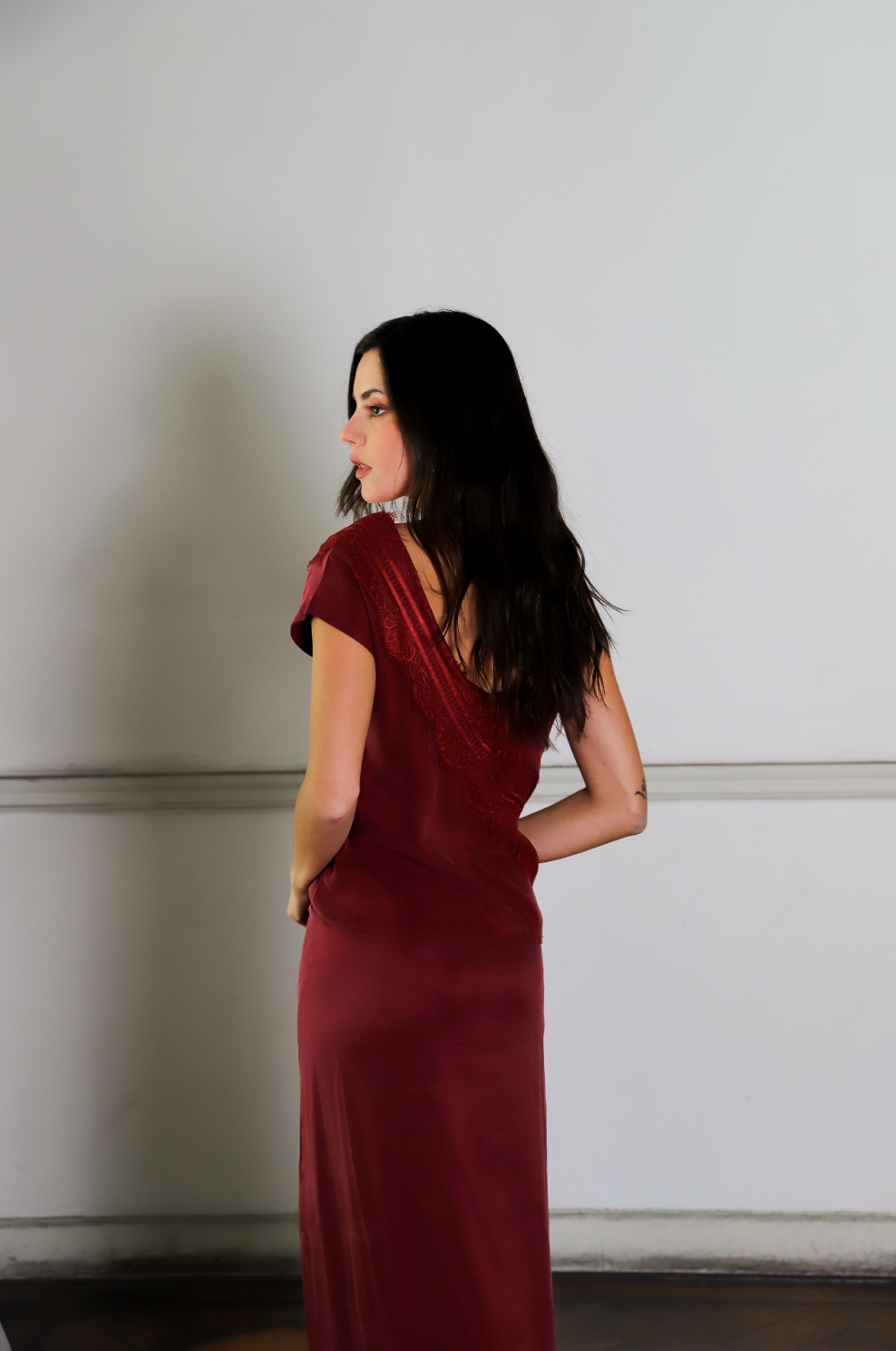 Blusa Rosa Ladrillo