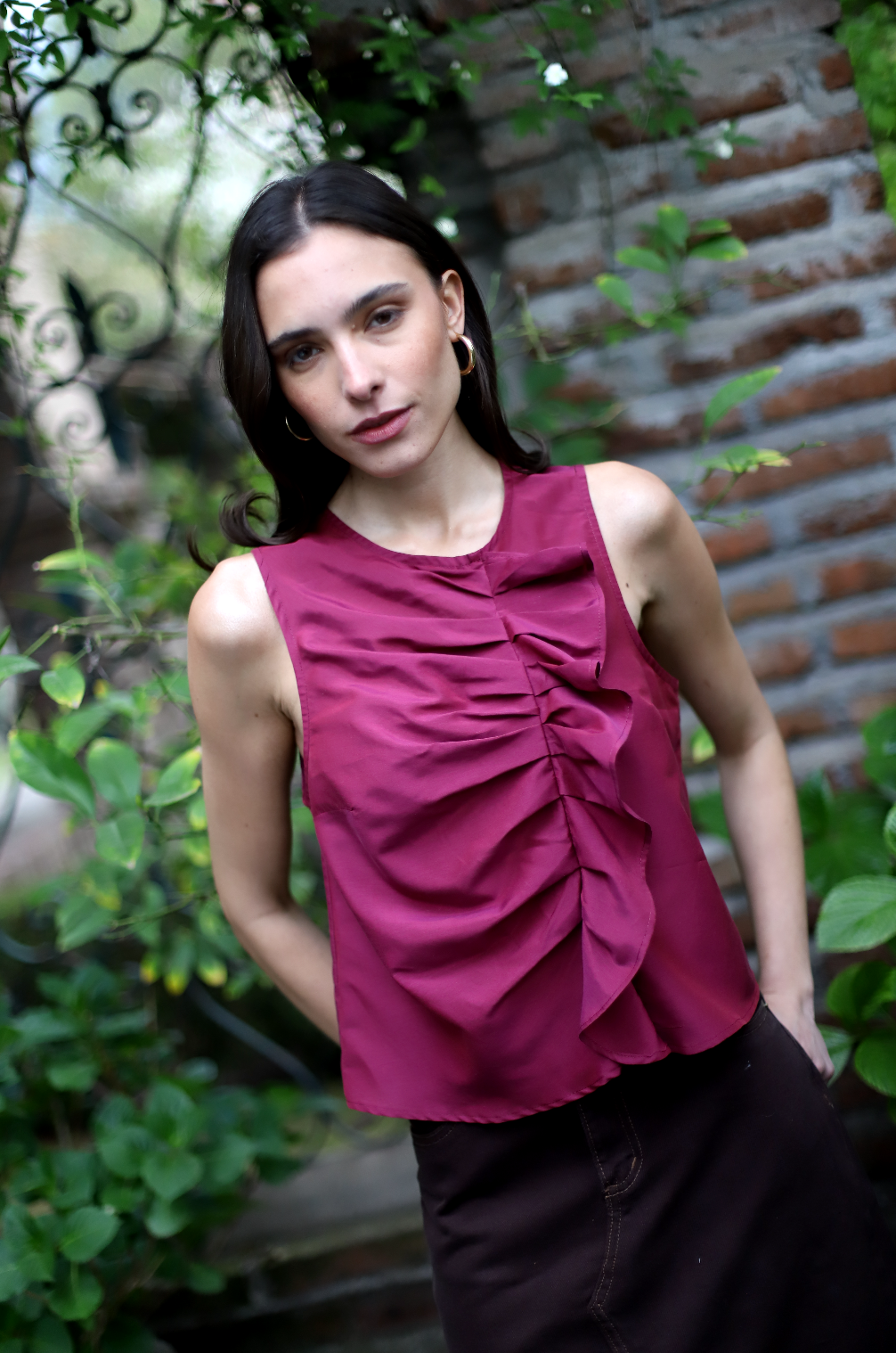 Blusa Aurora Bugambilia