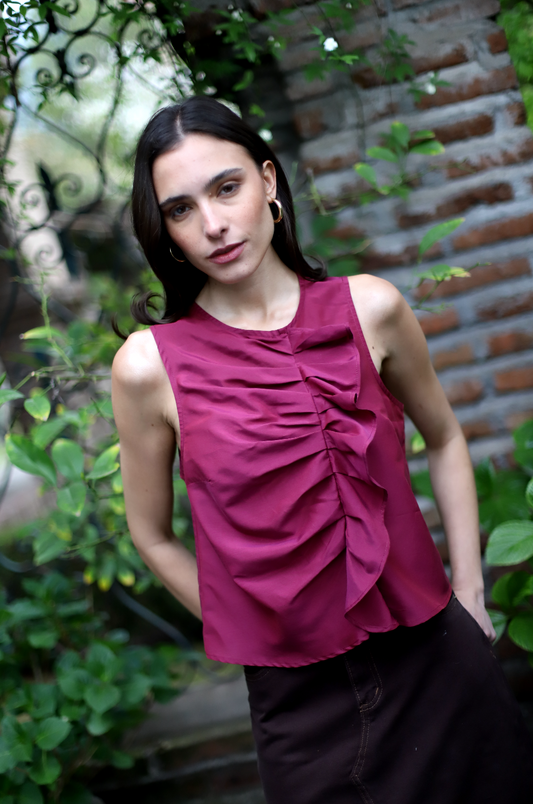 Blusa Aurora Bugambilia