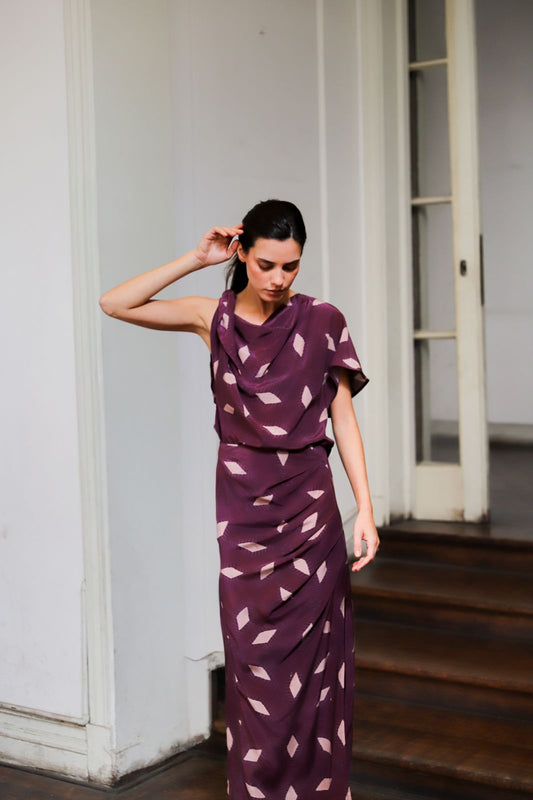 Blusa Triana Ciruela