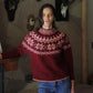 Sweater Mía Burgundy