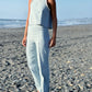 Pantalon Praia Celeste