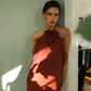Vestido Elena Vino                          (Made to Order - Entrega 15 días hábiles)
