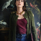 Cardigan Mila Verde Musgo