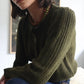 Cardigan Mila Verde Musgo