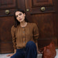 Cardigan Mila Terracota