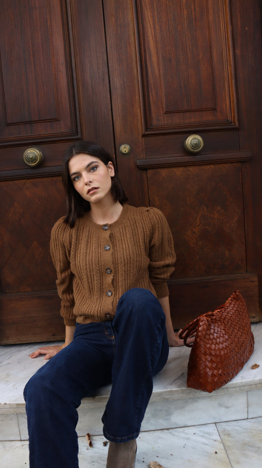 Cardigan Mila Terracota