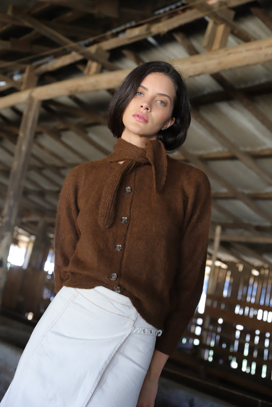 Cardigan Chloe Chocolate